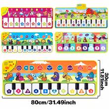 Children's Music Dance Mat, 6 Modes & Multi-Function, Foot Piano Fitness Toy, Baby Interactive Game, Infant Sensory Development Toy - Multicolor - View 3