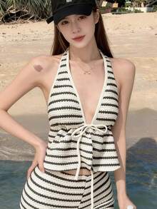 Women Bikini Sets - White - View 4