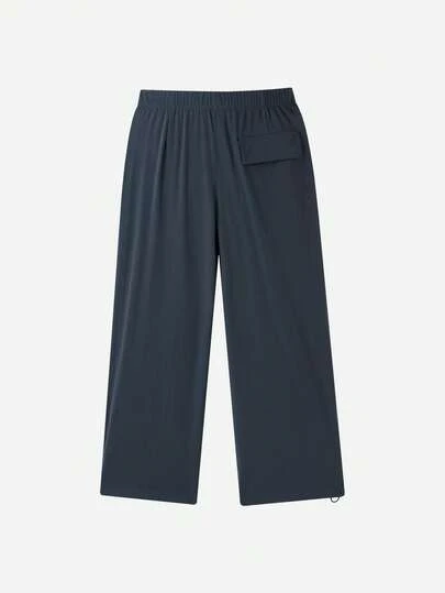 Annil [Thấm hút mồ hôi và nhanh khô] Quần ống đứng co giãn, chống muỗi cho bé trai và bé gái, kiểu dáng mùa hè mới.