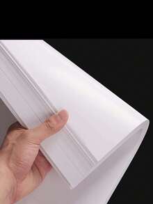 100 tờ giấy in phun khổ A4 (8.3" x 11.6", định lượng 120gsm, chuyên dụng cho máy in ảnh, bề mặt bóng cao cấp, chống thấm nước, chống dầu, chống trầy xước, in một mặt, bìa cứng màu trắng. - A4 - Xem 5