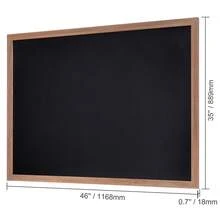 Tablones de anuncios - Montaje de pared, 89 x 117 cm (35 x 46 pulgadas) - Ver 10