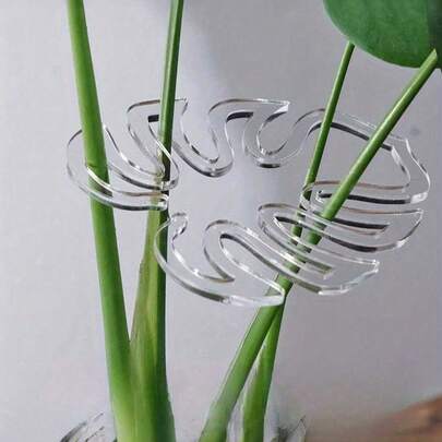 Transparent Soft Plant Support Clips - Adjustable Gardening Clips With Non-Slip Handles, Suitable For Indoor/Outdoor, Greenhouse, Potted Plants, Montara, Ferns, Peace Lily - Durable Lightweight Plastic Plant Training Clips, Indoor Plant Care, Modern Clip Design, Transparent Material