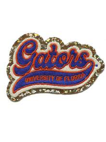 1 st University Of Patch med broderad guldfärgad maskotlogotyp - Multifärgad - Visa 7