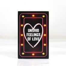 Belated Confession Card Game, Fun Tabletop Game - Red - View 3