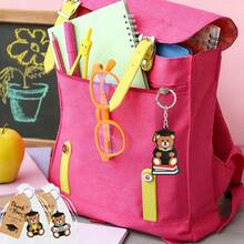 18/36/72个毕业熊钥匙扣，配丝绸袋和感谢卡，适合高中/大学毕业派对、嘉年华主题、特殊庆祝活动纪念品、汽车装饰、挂饰、毕业礼物 - 畢業主題 - 查看 7