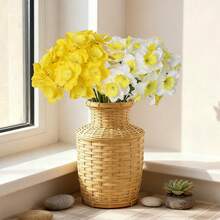 6pcs Artificial Daffodil Flowers, Home Decor Accessories, Floral Arrangement Materials, Suitable For Home Decor, Tabletop Decor, DIY Flower Arrangement, Wedding & Party Decoration, Outdoor Garden Decoration - Multicolor - View 2