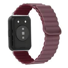 适用于三星 Galaxy Fit 3 手表的硅胶磁吸表带，适用于三星 Galaxy Fit 3 智能手环腕带 - Fit 3 - 查看 11