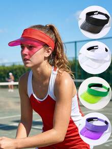 3pcs New York Embroidered Sports Sun Hats, Adjustable Brimless Baseball Caps, Unisex - Letter - View 6
