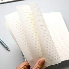 A5螺旋笔记本，66页，横格纸，加厚封面，办公用品，学生学习笔记本，烫金封面硬面笔记本 - A5 - 查看 7