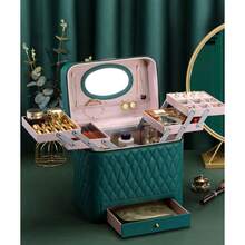 Makeup Bags & Cases - Green - View 3