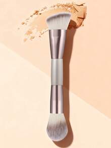 1pc Makeup Brush Premium Synthetic Hair Eyeshadow Blending Brush Sets Cosmetics Tools - Champagne - View 2