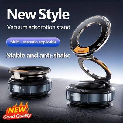 New 2026 Car Phone Mount, Magnetic Phone Holder, Foldable, 360-Degree Rotating Phone Mount, Suitable For IPhone/Android/ And Other Phones, Car Navigation Phone Holder, Essential For Long-Distance Travel. Includes: One Phone Mount + Magnetic