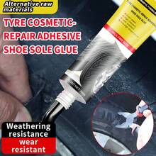 Tyre Repair Adhesive & Shoe Sole Glue - High Viscosity, Weather Resistant, Anti-High Temperature, Nail-Free Formula - Tire Rubber - View 2