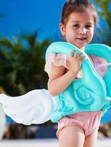 1 chiếc áo phao dày dặn cho trẻ em, áo phao bơi bơm hơi, bộ đồ bơi tăng độ nổi cho trẻ em, dụng cụ huấn luyện bơi lội. - Nhiều màu - Xem 5