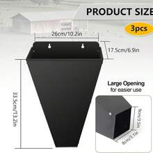 1pc Heavy Duty Metal Poultry Funnel Cone, Poultry Restraint Cone For Poultry - View 4