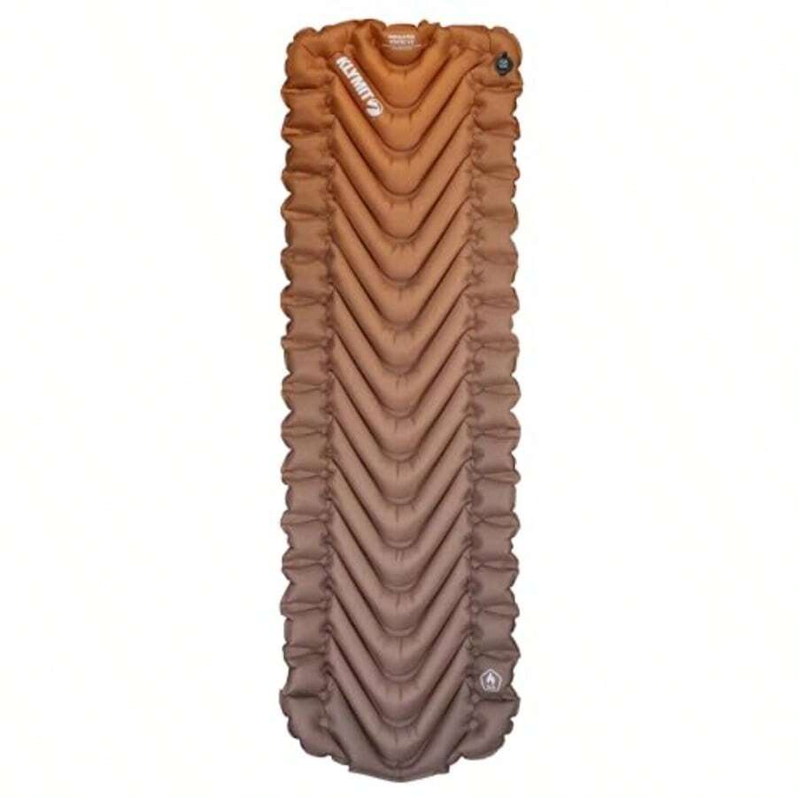 Klymit - Almohadilla de Dormir Inflable con Aislamiento estático V2 Comodidad Mejorada portátil Ultraligera fácil de inflar Cama de Aire Plegable para Camping mochilero y Senderismo Mezcla - mezcla - Ver 1