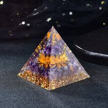 CUPIDCRYSTAL 1件 能量紫水晶金字塔，埃及荷鲁斯之眼，护身符，装饰品，收藏品，带来正能量，缓解压力，疗愈身心，冥想并招财进宝 - 金字塔 - 查看 11