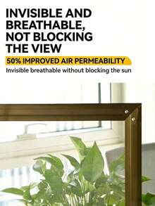 1 Piece Of Nano Gray Mosquito Net Window Screen - Summer-Specific Mosquito-Proof Window Screen, Enhanced Durability, Washable Mesh, Made Of High-Strength Fibers To Provide Excellent Insect Protection - Suitable For Home And Office - A - View 5