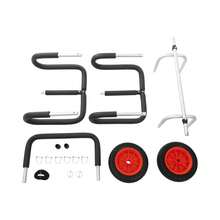 Canoe Storage - Black and Red - View 11