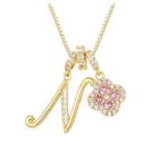 Dây chuyền hình cỏ bốn lá may mắn khắc tên riêng, thiết kế tối giản, đa năng, phù hợp để đeo hàng ngày, hẹn hò, dự tiệc. Món quà lý tưởng cho phù dâu, bạn thân, người yêu, mẹ. - G - Xem 24