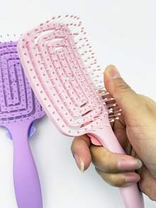 1pc Hollow Butterfly Comb, Suitable For Wet & Dry Hair - Multicolor - View 8