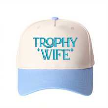 Trophy Wife Embroidered Lettering Cross-Border Fashion Women's Trucker Hat - 紫色 - 查看 8