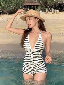 Women Bikini Sets - White - View 7