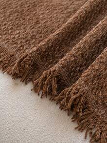 1 pezzo Copridivano in chenille, coperta per divano, protettore antiscivolo per mobili, coperta per cani/animali domestici, lavabile in lavatrice, adatta per divani grandi, divano letto, colore cocco - Cachi - Visualizzare 11