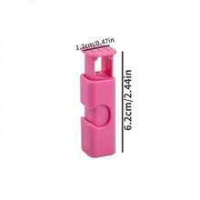 Clips de sellado de alimentos reutilizables, clips de sellado de plástico para el almacenamiento de alimentos frescos, clips para bolsas de aperitivos y pan para la cocina - Color aleatorio - 1 pieza - Ver 3