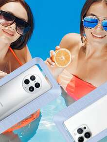 1PC/3PCS Waterproof Phone Case, Transparent Waterproof Swimming Bag For Touchscreen Phones, Made Of Materials, Universal Waterproof Phone Cover. - Multicolor - View 10