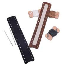 [Free Shipping]DOG Genuine Leather Lever Wrap For Lever Action Rifles & Shotguns, Handcrafted - 紅/黑絨面革 - 查看 4