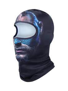 Fabulous Be Xtreme Fashionable Printed Breathable Cycling Balaclava - Multicolor - View 6