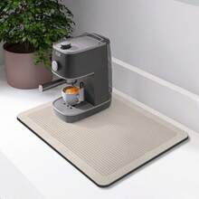 Coffee Machine Mat, Kitchen Countertop Draining Mat, Quick Dry, Heat Resistant, Non-Slip Rubber Bottom, Waterproof, Easy To Clean - Color - View 14