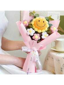 6 bông hoa hướng dương móc thủ công, hoa nhân tạo dệt, hoa hướng dương dệt vĩnh cửu, hoa hướng dương mỉm cười sống động như thật, hoa được bảo quản, thích hợp làm quà tặng Giáng sinh, Lễ Tạ ơn, Sinh nhật, Đám cưới, Lễ tốt nghiệp, Ngày Nhà giáo. Thích hợp trang trí nhà hàng, phòng khách, phòng ngủ, quà tặng ngày lễ và trang trí Halloween. - gừng - Xem 4