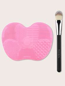 1 Flat Foundation Brush, Liquid Makeup Brush Advanced Makeup Brush For Mixed, Cream, Thin Foundation Brush Makeup Tools Face Foundation Flat Brush. - Multicolor - View 16
