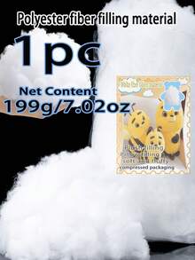 1 Set Of 399g/798g Filling Cotton, Ultra-Fine Down Cotton, Vacuum Compressed Woven Silk Cotton, Polyester Filling Material, Suitable For Filling Pillows, Pillows, Woven Dolls,Rembourrage Coussin - Filler - View 10