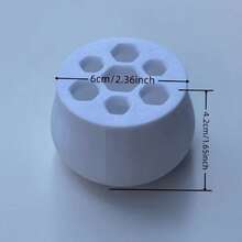 1pc 3D Printed Hydroponic Green Onion Planter, Indoor Kitchen Gardening Equipment - Cultivation Pot - View 2