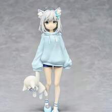 Anime Blue Archive Cute Anime Girl Sunaookami Shiroko Figure, Toy Collectible Statue, Desktop Decoration  Play Gift - 砂狼白子[高約20CM]袋裝 - 查看 1