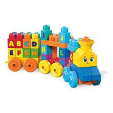Juguete Construcción Mega Abc Tren De Aprendizaje 50pz - Multicolor - Ver 5
