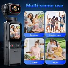 2.5K Handheld Sports Camera With 140° Wide Angle & 180° Rotating Lens, Anti-Shake Action Camcorder For Outdoor Vlog & Cycling Video Recording - Xem 7