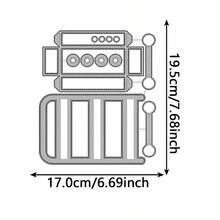 Metal Cutting Die Mold For DIY Scrapbooking Decoration, Suitable For Cutting, Embossing Cards, Scrapbooks And Craft Albums - LG25-7887 - View 2