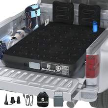 Umbrauto Air Mattress For 5.5-6.5 Ft Short Bed Full-Size Trucks, Pickup Truck Airbed Mattress With Corded Air Pump For Outdoor Travel - 5.5-6.5ft Truck Bed (Cordless Pump) - 查看 7