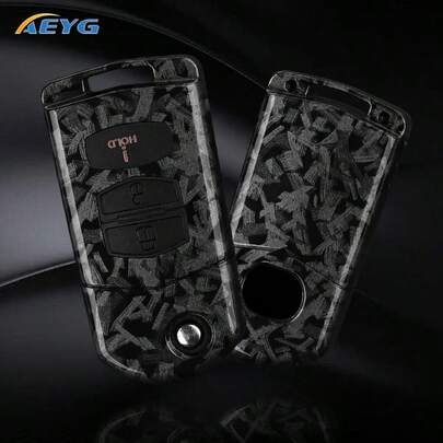 Vỏ bọc chìa khóa xe hơi bằng nhựa ABS kiểu sợi carbon, phù hợp với các dòng xe 3 Series, 5 Series, 6 Series, M6, RX8, MX5. Phụ kiện chìa khóa xe không cần chìa khóa.