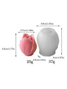Angel Heart Flower Bouquet Scented Candle Silicone Mold | 3D Angel Shaped | DIY Handmade Candle Mold | Gift For Girlfriend/Best Friend/Home Decor - Angel Heart Bouquet Series - Mold - View 15