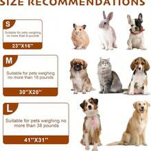 Bộ 3 chăn nỉ cao cấp cho chó và mèo, chăn mềm mại có thể giặt được, phù hợp cho chuồng chó, giường trong nhà, họa tiết dấu chân dễ thương. - 76*104cm - Xem 2