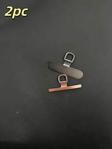 1/2 miếng đệm kim loại siêu mỏng cho điện thoại, đầu nối dây đeo điện thoại, tấm treo chống rơi, chống mất, miếng đệm nối dây xích điện thoại. - Nhiều màu - Xem 19