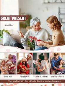 3件套，新娘和新郎母亲化妆包 - 送给妈妈和婆婆的完美结婚和订婚礼物 - C-伴娘 - 查看 4