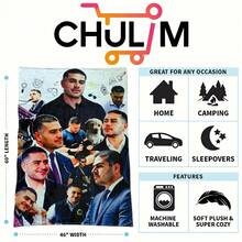 Chulim Sofa Blankets, Throw Blankets & Nap Blankets - 白色 - 查看 4