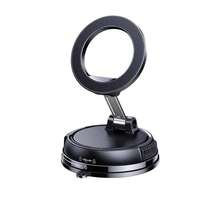 2026 New Adjustable Foldable Large Suction Cup Magnetic Car Phone Holder, N52 Strong Magnet, 360° Rotation, Dashboard Vacuum Suction Cup Mount, Suitable For Bathroom Tiles, Glass Surfaces, ABS Material, Round, Fashionable Design | Father's Day - Multicolor - View 6