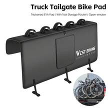 Truck Tailgate Mounting Rack, Bike Carrier, Transport Accessory, Truck Tailgate Cover, Bike Rack - Black - View 9